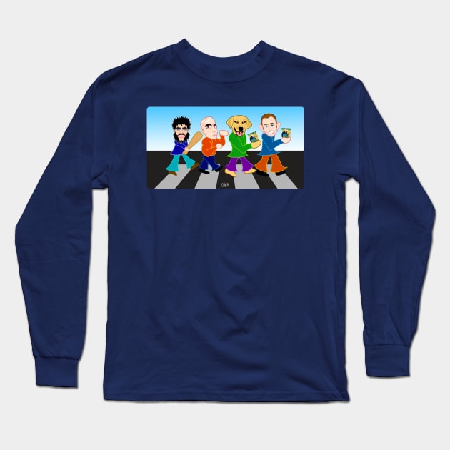 ON THE ROAD AGAIN APPAREL! Long Sleeve T-Shirt by peteoliveriart